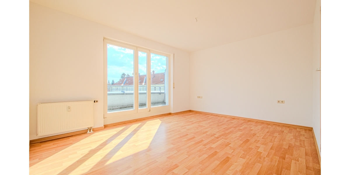 Schlafzimmer mit Balkon