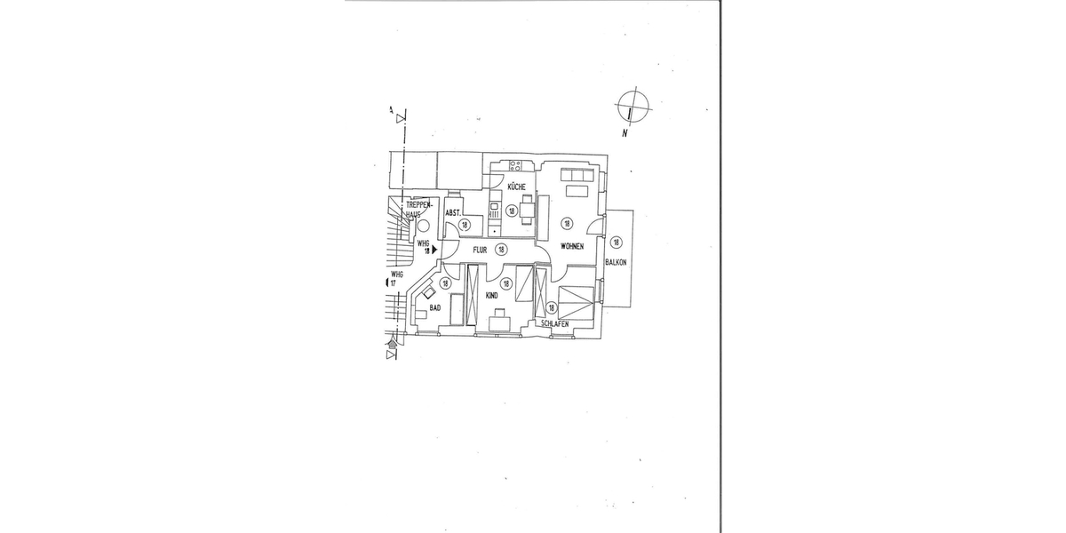 Grundriss WE 18